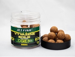 Jet Fish Legend Range Vyvážené boilie 250ml/20mm Biokrill