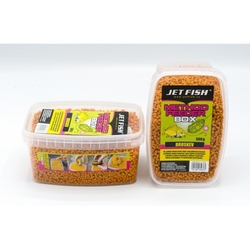 Jet Fish Feeder Method Box Pelety 500g/Broskev