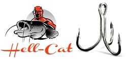 Hell-Cat Trojháček 6X-Strong vel. 3/0 - 5ks