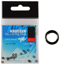 Giants fishing Kroužek Round Rig Ring 3.7mm/20ks