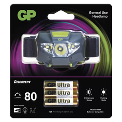 GP LED čelovka Discovery CH32/80lm