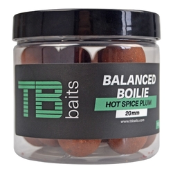 TB Baits Vyvážené Boilie Balanced + Atraktor Hot Spice Plum 100g