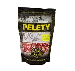 Carp Servis Václavík Pelety Fluo Feeder 700g-Jahoda/Česnek