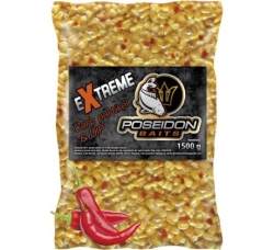 Poseidon Baits Partikl Kukuřice/Chilli 1500g