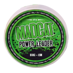 MadCat Pletená šňůra Power Leader 15m