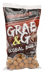 Starbaits Grab & Go Global boilies 1kg/20mm Scopex