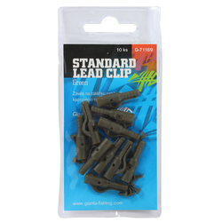 Giants fishing Závěs na boční olovo Standard Lead Clip Green/10ks