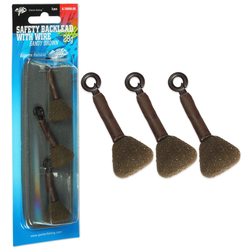 Giants fishing Zátěž Safety Backlead with Wire Sandy Brown(3pc)