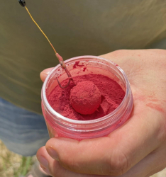 LT Baits Powder Color Dip 90g Extreme Strawberry