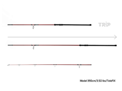 Rybářský prut Delphin ETNA E3 TRIP 390cm/3,50Lb