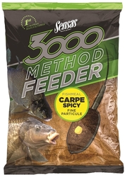 Sensas Krmení 3000 Method Carpe Spicy 1kg
