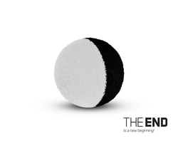 THE END ZIG RIG černo-bílé / 10ks - 15mm