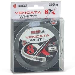 Uni Cat šňůra Vencata White 8X 0,60mm/200m