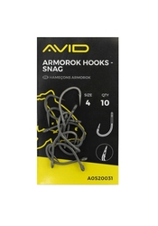 Avid Carp Háčky Armorok Hooks - Snag Barbed