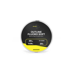Avid Carp Fluorocarbon Outline Fluoro-Soft 20m
