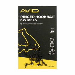 Avid Carp Outline Obratlík s kroužkem Ringed Hookbait Swivels