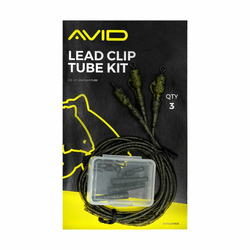 Avid Carp Outline Závěsky s trubičkou Lead Clip Tube Kit