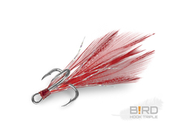 Delphin B!RD Hook TRIPLE RED 3ks