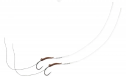 Carp´R´Us Hotový návazec Combi Rig Stifflink 16,5 cm - Predator 2ks
