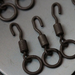 Obratlík Gardner Covert QC Flexi Ring Swivels 10ks, vel.12