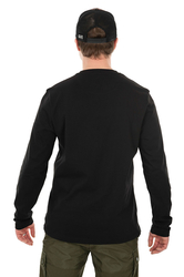 Fox Triko Long Sleeve Black Camo T Shirt