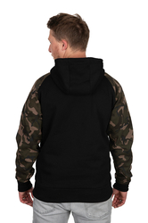 Fox Mikina Black Camo Raglan Hoodie