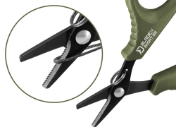 Nůžky s vroubky Delphin BladeX Short SS