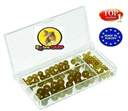 Extra Carp Gumové Korálky Rubber Beads Set 100ks