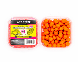 Jet Fish fluo měkčené pelety 40g Jahoda/Moruše