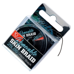 Giants fishing Splétaná šňůra Removable Skin Braid 25lbs/10m Pitch Black