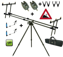 Giants fishing Stojan Tri Pod Specialist 3 Rods +2x hlásič +2x indikátor zdarma!