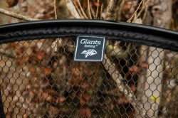 Giants fishing Plovoucí podběrák s pogumovanou síťkou Luxury X-large Float 80x70cm