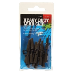 Giants fishing Boční závěs kovový Heavy Duty Lead Clip Green, 10ks