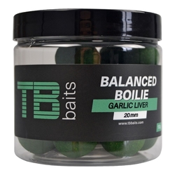 TB Baits Vyvážené Boilie Balanced + Atraktor Garlic Liver 100g