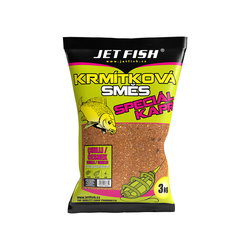 Jet Fish Krmítková směs 3kg Chilli / Česnek