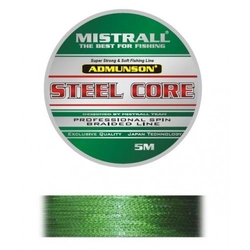 Mistrall pletená šňůra s ocelovým jádrem Admuson Steel Core