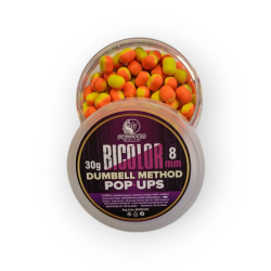 Poseidon Baits Bicolor Dumbell Method Pop-Ups 8mm