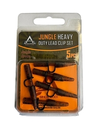 Anaconda Sada Jungle Heavy Duty Lead Clip Hědá 5ks