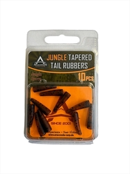 Anaconda Převleky Jungle Tapered Tail Rubbers Hnědá 10ks