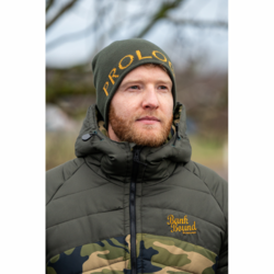 Prologic Čepice Bivy Logo Beanie One Size Rifle Green Orange