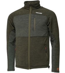 Prologic Zateplená mikina Tech Fleece Green Melange