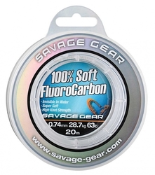 Savage Gear Soft Fluoro Carbon 1.0mm 15m 111lb 50.5kg