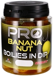 Starbaits Boilies In Dip Pro Banana Nut 150g