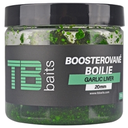 TB Baits Boosterované Boilie Garlic Liver 120g