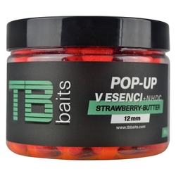 TB Baits Plovoucí Boilie Pop-Up Strawberry Butter + NHDC 65g