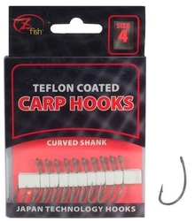 Zfish Teflonové Háčky Curved Shank