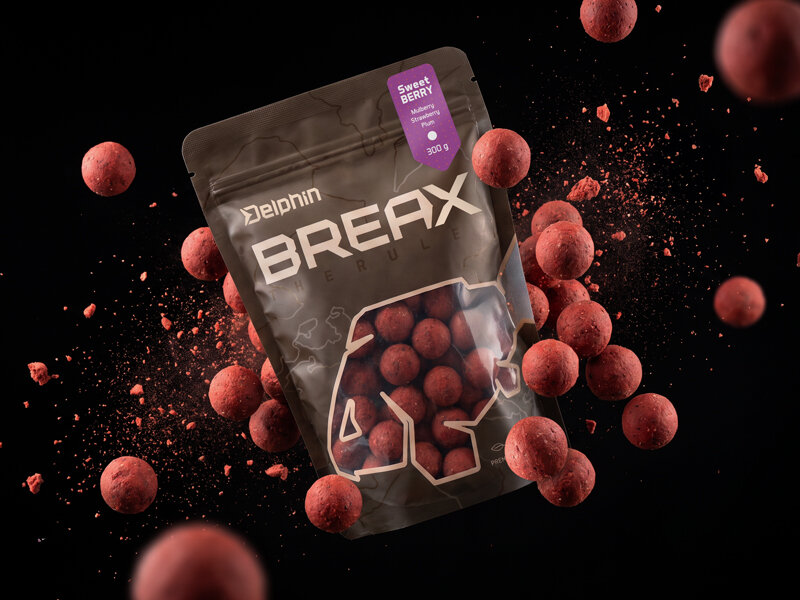 Boilies Delphin BreaX / SweetBERRY 300 g
