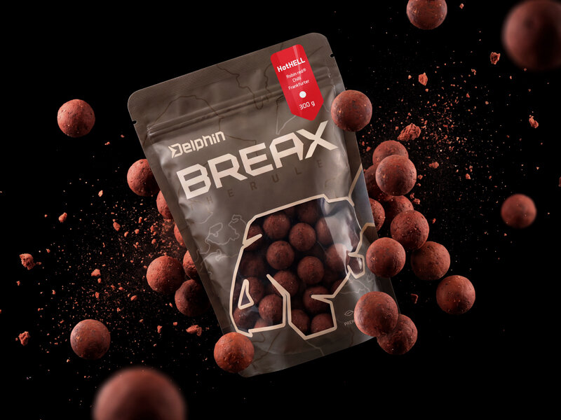 Boilies Delphin BreaX / HotHELL 300 g