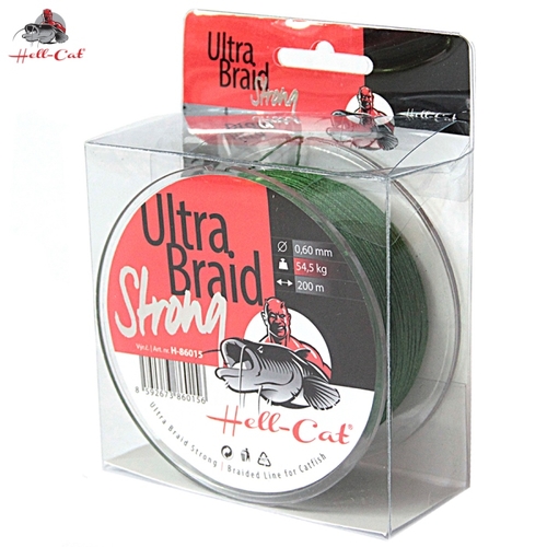Hell-Cat Ultra Braid Strong 0,48mm, 36,4kg, 200m