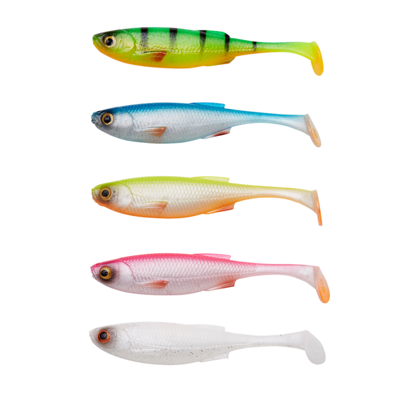 Savage Gear Gumová nástraha CRAFT SHAD 10cm/6g DARK WATER MIX 5ks